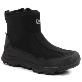 Bottes de neige imperméables pour jeunes isolées trekking noir DK 2462 le noir