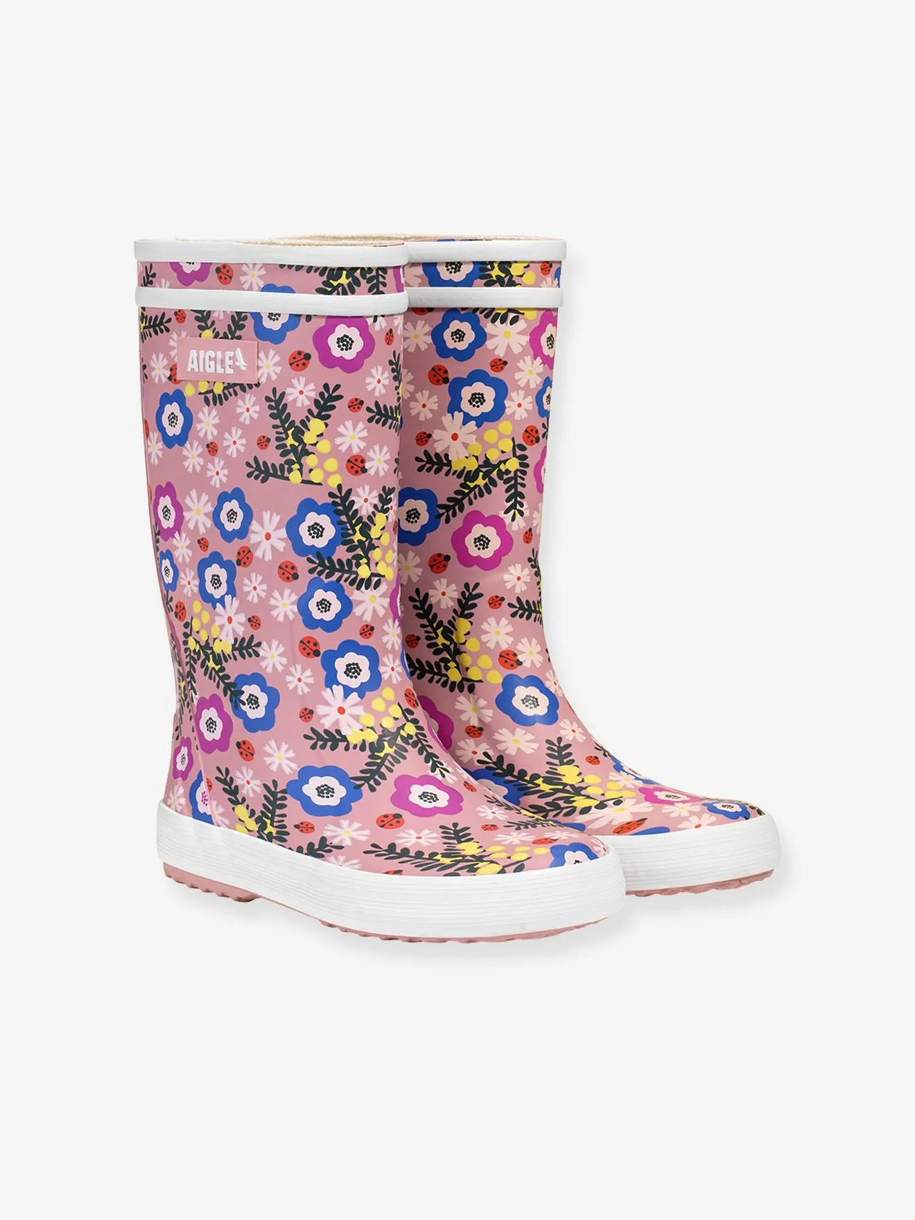 Bottes de pluie enfant Lolly Pop Play2 NA426 AIGLE® rose - Aigle