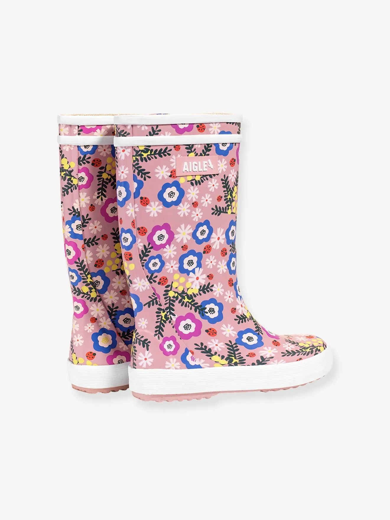 Bottes de pluie enfant Lolly Pop Play2 NA426 AIGLE® rose - Aigle