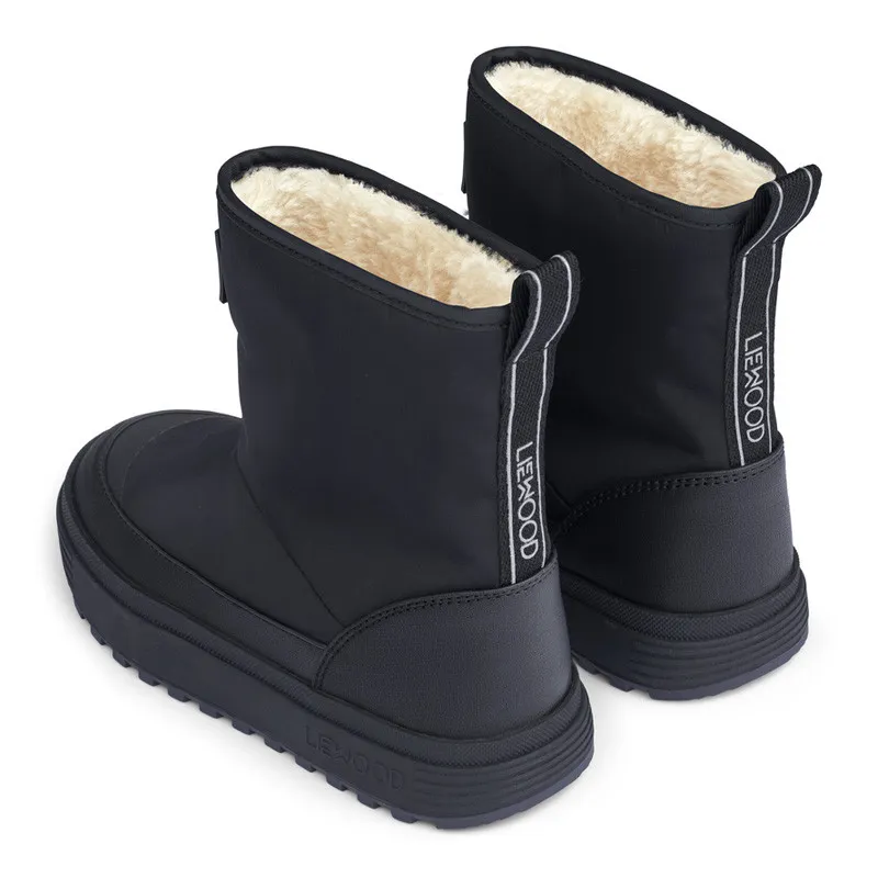 Bottes fourrées imperméables - Matt Hybrid Boot - Liewood - Black