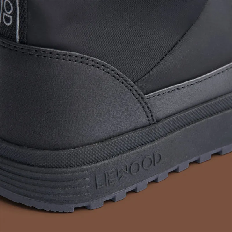 Bottes fourrées imperméables - Matt Hybrid Boot - Liewood - Black