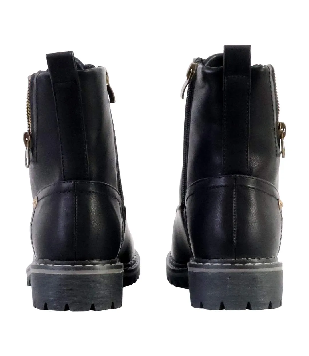 Bottines Bikers Cuir The Divine Factory