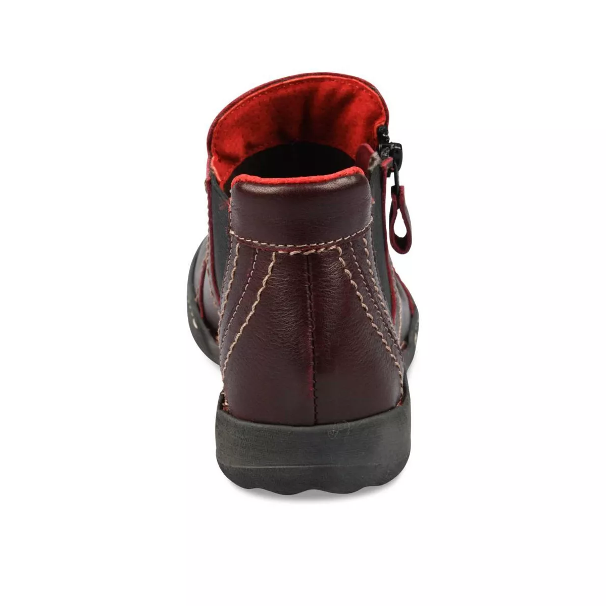 Bottines BORDEAUX NEOSOFT FEMME CUIR