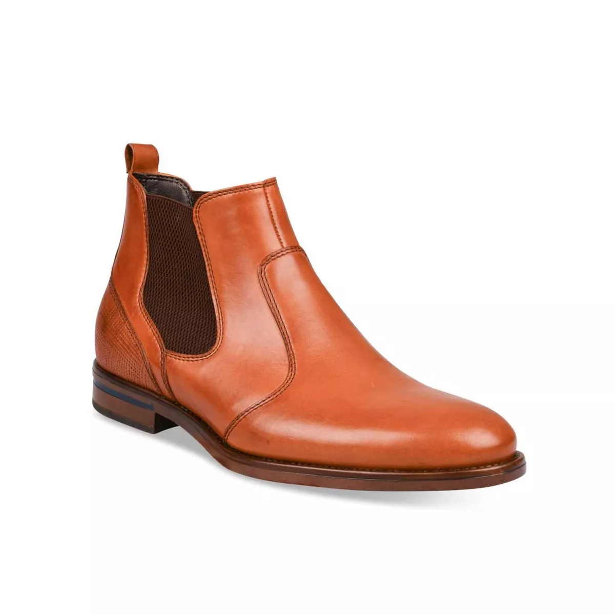 Bottines COGNAC B-BLAKE CUIR