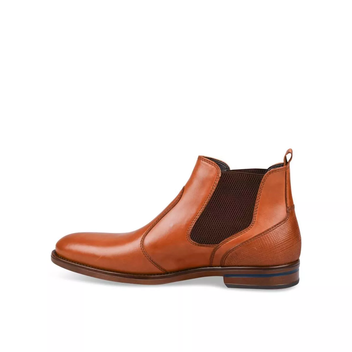 Bottines COGNAC B-BLAKE CUIR