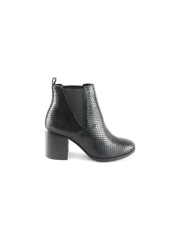 Bottines Cuir Patrizia Black - Manoukian