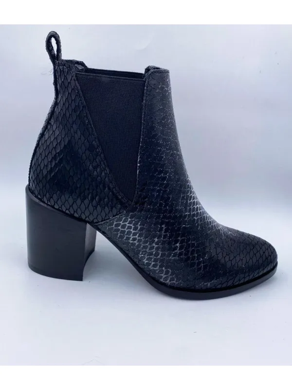 Bottines Cuir Patrizia Black - Manoukian