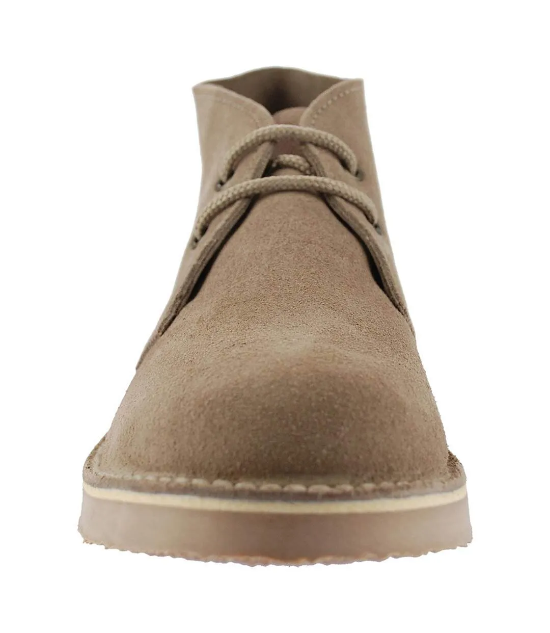 Bottines en cuir homme beige Roamers