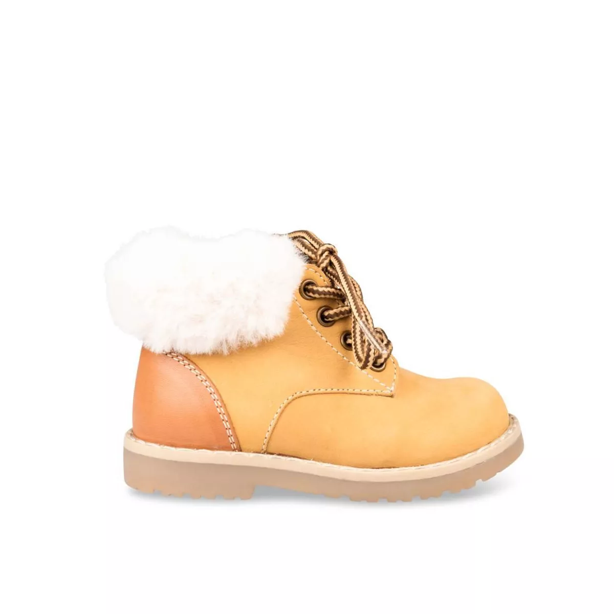 Bottines JAUNE FREEMOUSS BOY CUIR