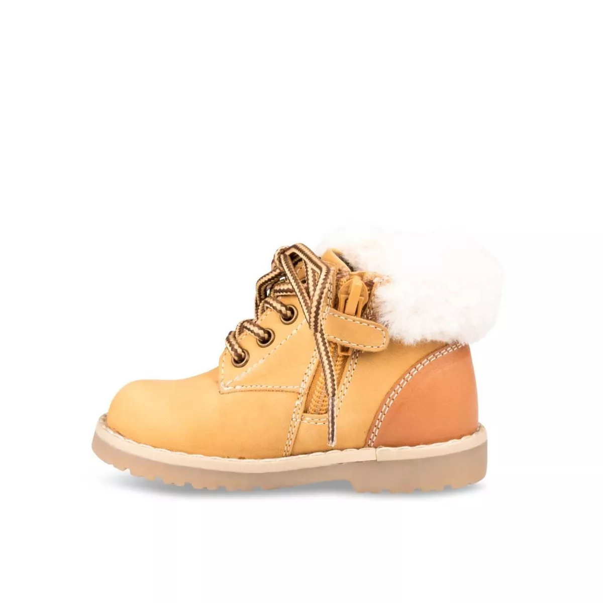 Bottines JAUNE FREEMOUSS BOY CUIR