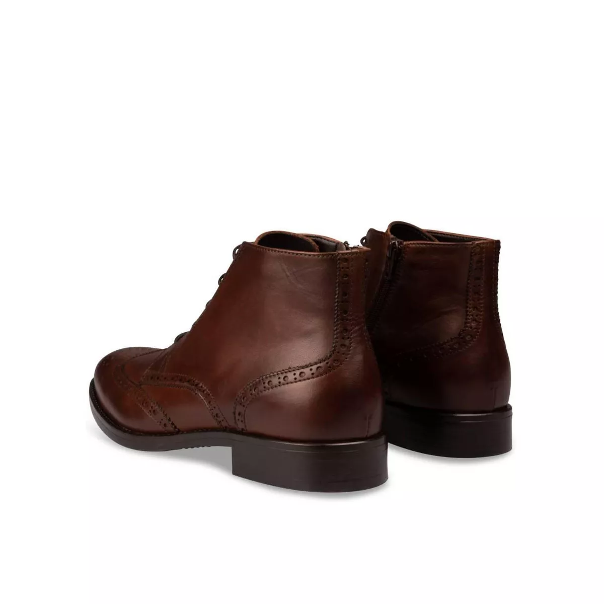 Bottines MARRON B-BLAKE CUIR