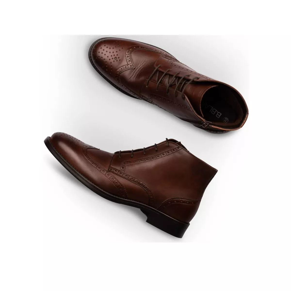 Bottines MARRON B-BLAKE CUIR