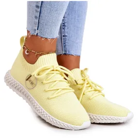 Chaussures de sport femme GOE JJ2N4150 Jaune