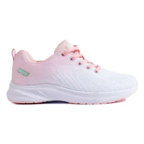 Chaussures de sport légères DK blanche rose