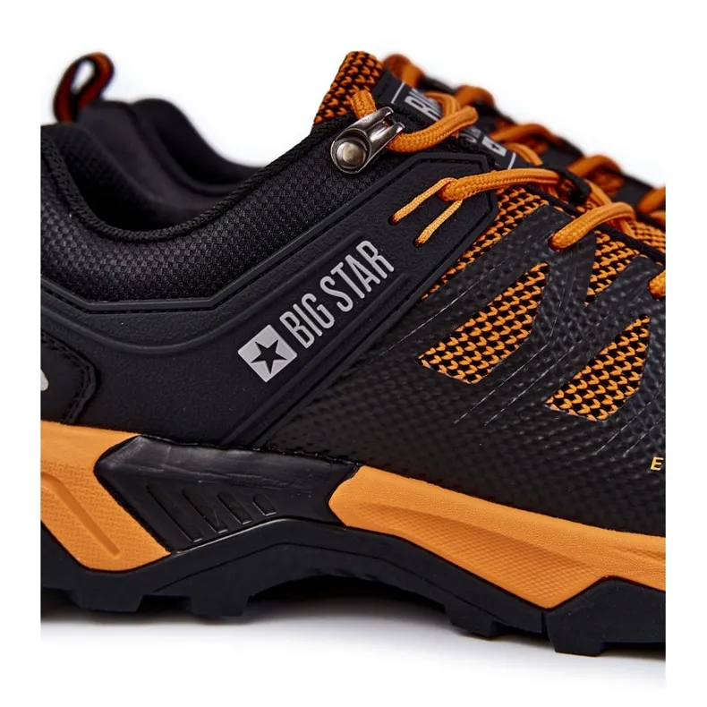 Chaussures Sport Homme Trappers Memory Foam Big Star KK174107 Orange