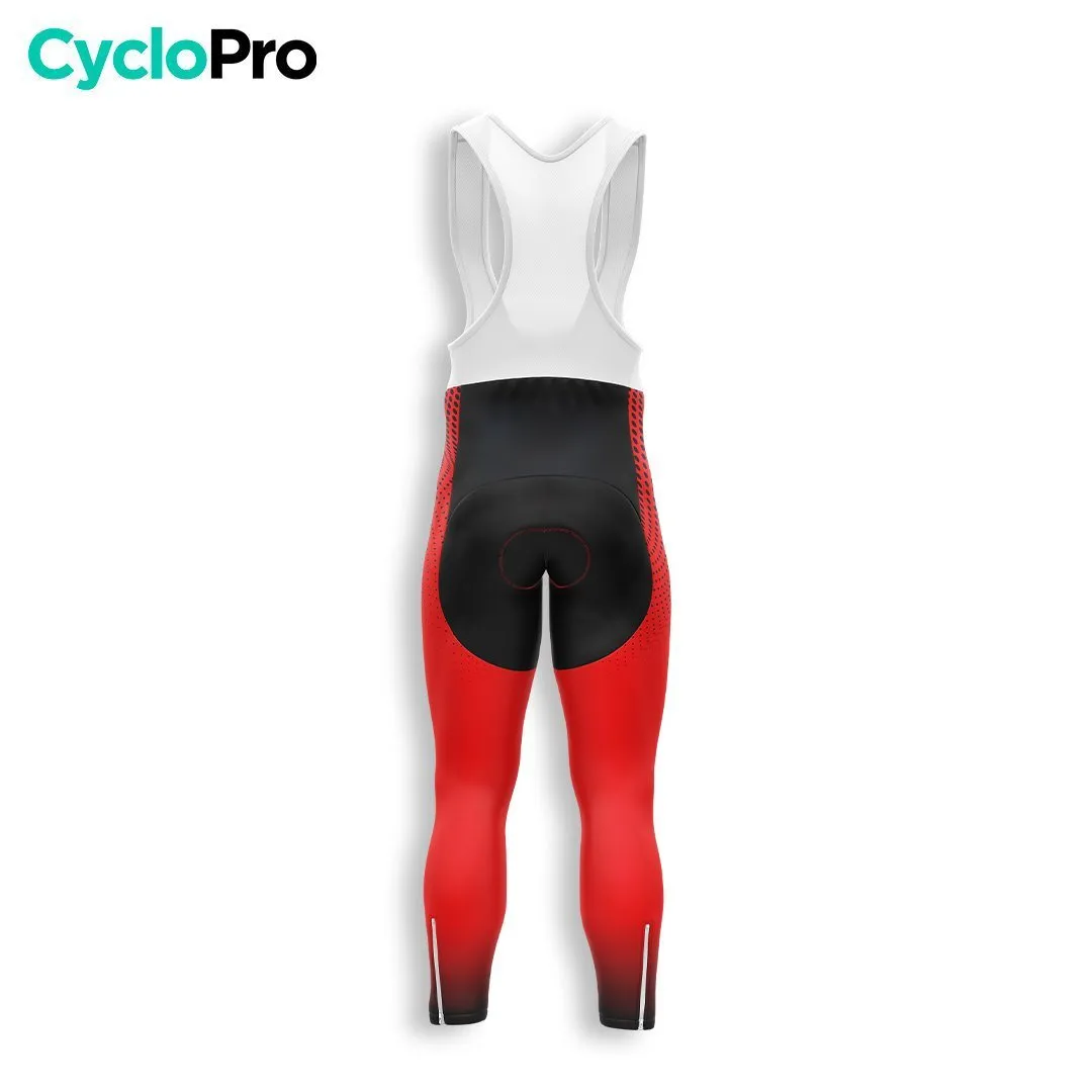 COLLANT CYCLISTE HIVER HOMME / ROUGE - DIMENSION+