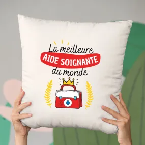 Coussin La meilleure aide soignante du monde