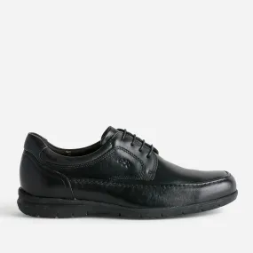 Derby confort FLUCHOS noir en cuir - Chaussures de ville Homme | ERAM