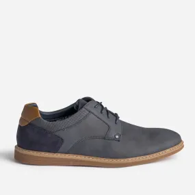 Derby confort marine et camel - Chaussures de ville Homme | ERAM