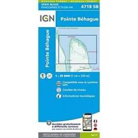 IGN 4718 SB PONTE BEHAGUE 1 25 000