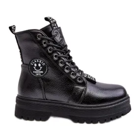 News Bottes De Trappeur Isolées Pour Enfants Noir Conley le noir