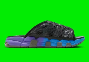 Nike Air More Uptempo Slide Blue Purple Gradient